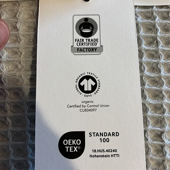 BNIB Boll & Branch king waffle blanket in sky - Picture 7 of 8